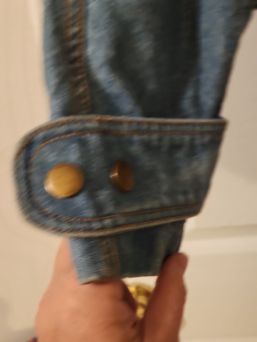 Light Blue Denim Jean Jacket - Women’s - Picture 6 of 10
